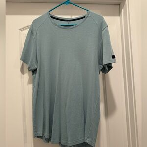 Large Alphalete dusty blue shirt